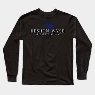 DeShonWyse alternate logo Long Sleeve T-Shirt